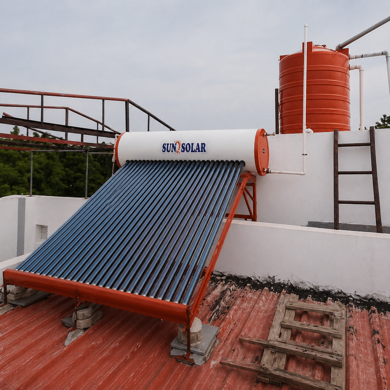 Solar Water Heating System